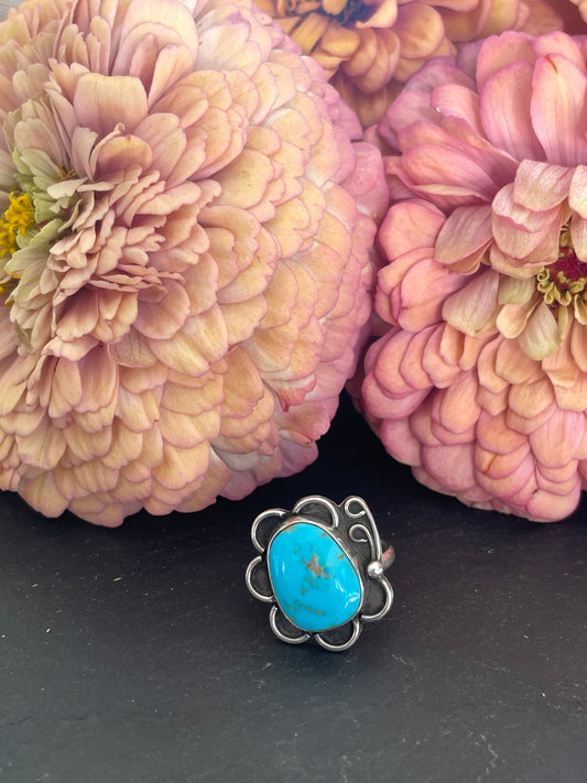 Morenci Turquoise Ring #2 - Size 7